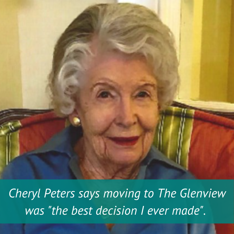 Resident Cheryl Peters Enjoys Life at The Glenview