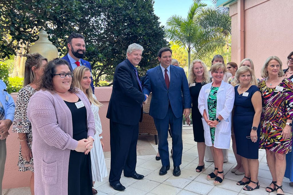 Florida Gov. Ron DeSantis signs bold new patients’ rights bill at The Glenview at Pelican Bay
